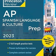 [VIEW] EBOOK EPUB KINDLE PDF Princeton Review AP Spanish Language & Culture Prep, 202