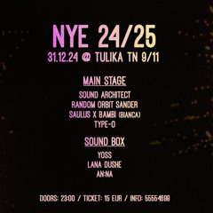 NYE 24/25 Club NiNe - Lana Dushe DJ Set