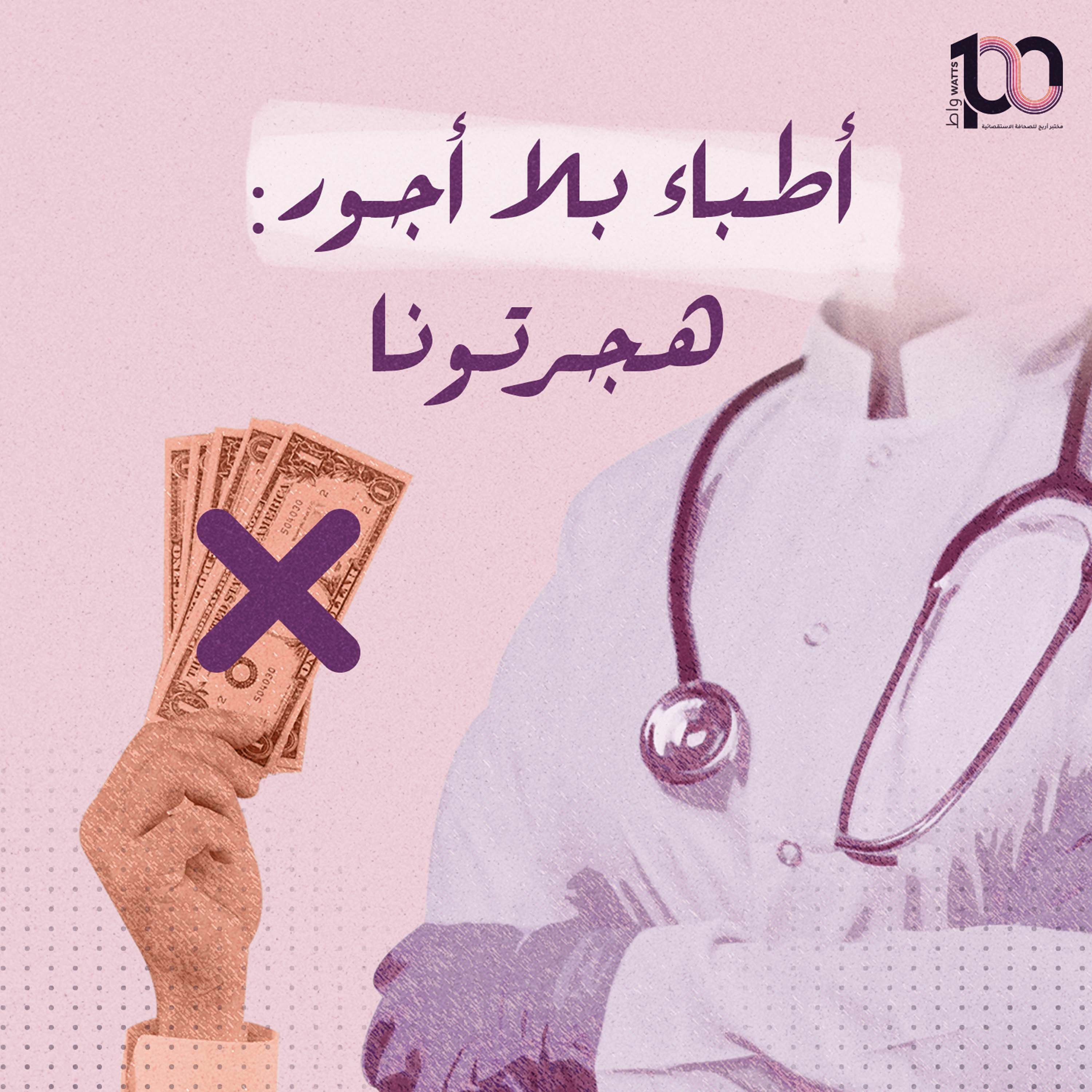 أطباء بلا أجور: هجرتونا - إسراء المزين | بودكاست 100 واط | الحلقة 40 episode artwork
