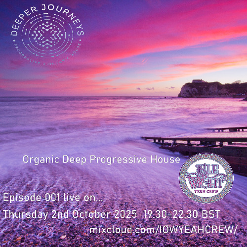 Deeper Journeys 001 live on 2.10.2025