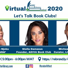 Let's Talk Bookclubs | Crater Literary Festival 2020