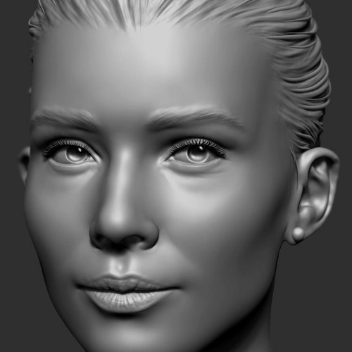 Stream Flippednormals ? Sculpting A Realistic Female Face In Zbrush