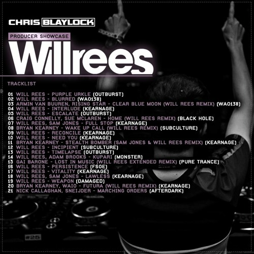 Will Rees Producer Showcase