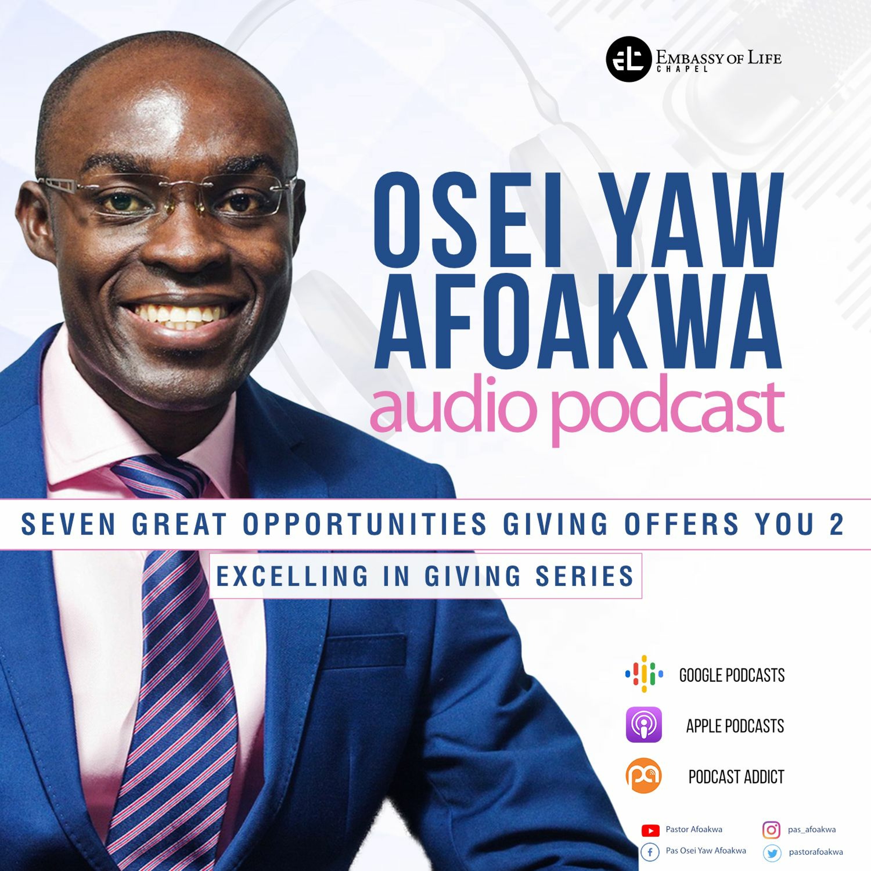 SEVEN GREAT OPPORTUNITIES GIVING OFFERS YOU 2 - EXCELLING IN GIVING SERIES (20.06.21) episode artwork