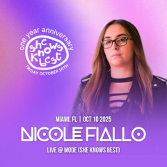 Live @ She Knows Best (Mode, Miami, FL) | 10.10.2025