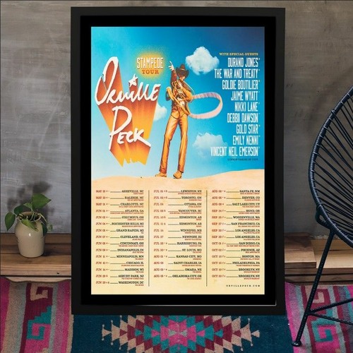Stream Orville Peck Stampede 2024 Concert Poster by Creationtee