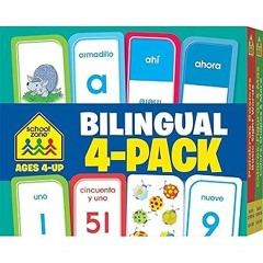Download EPUB School Zone - Bilingual Spanish/English 4-Pack Flash Cards - Ages 4+, Preschool,