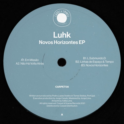 [CARPET08] Luhk - "Novos Horizontes" EP [OUT NOW!]