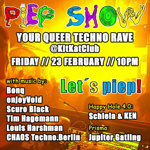 Tim Hagemann Live @ KitKat Club Berlin | PiepShow 0:30-2:30 Uhr (2024-02-23)