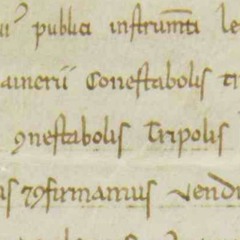 Charters of Thomas of Ham, Constable of Tripoli