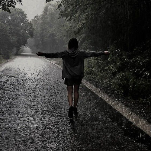 I'm still thinking about you in the rain