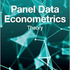 [Free] EPUB 📥 Panel Data Econometrics: Theory by Mike Tsionas PDF EBOOK EPUB KINDLE