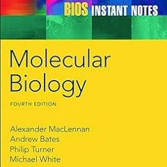 ^Epub^ Bios Instant Notes in Molecular Biology Written by Alexander McLennan (Author),Andrew Ba