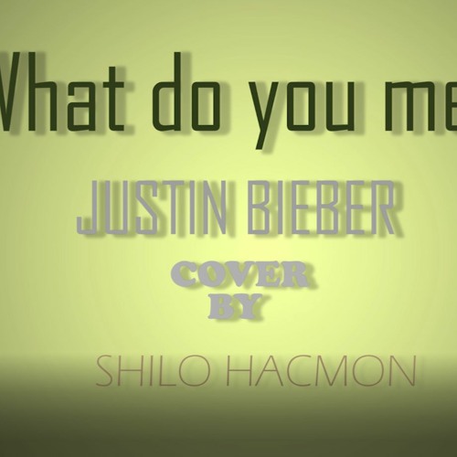 What do you mean - Justin Bieber (COVER) by Shilo Hacmon