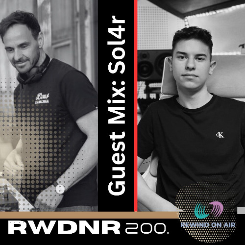ROBERT SIMON - REWIND ON AIR RADIOSHOW 200. Guest Mix: Sol4ar