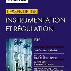 ⚡️ DOWNLOAD EPUB Instrumentation et régulation BTS - En 30 fiches Full Online