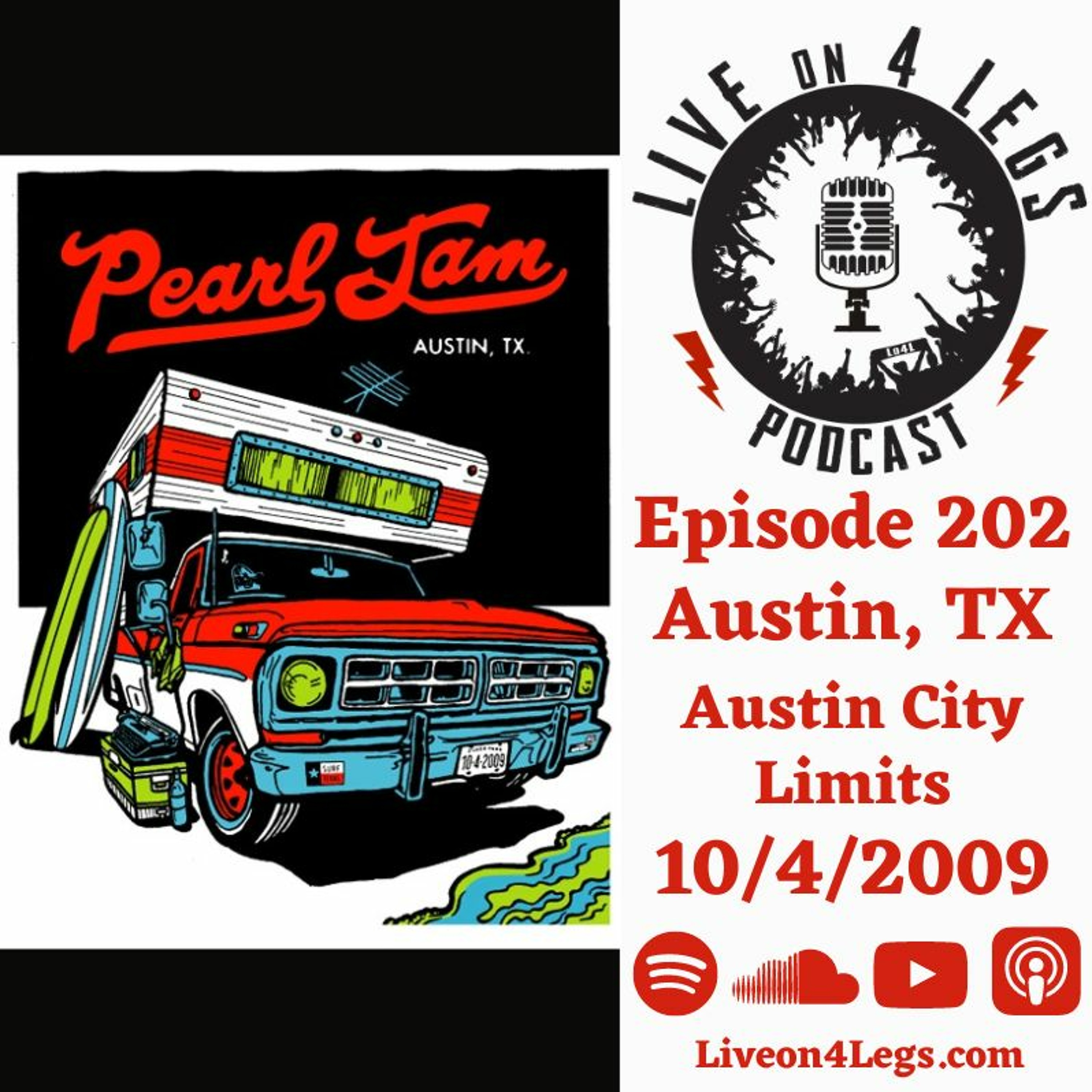 Live On 4 Legs: Pearl Jam Podcast