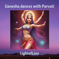 Ganesha Dances With Parvati