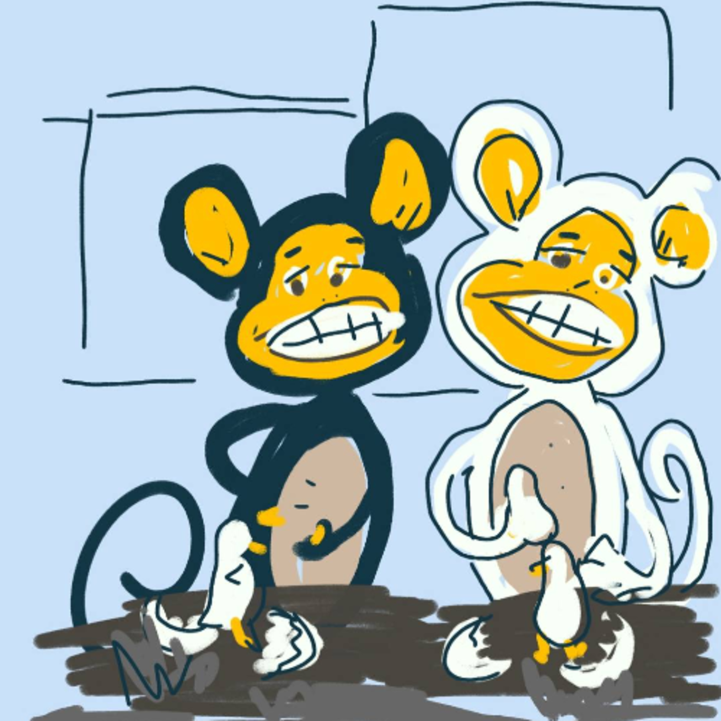 นิทานยิ้มแย้มแก้มใส (EP 570 นิทานชุด ลิงขาวกับลิงดำ ตอน สองลิงเฝ้าไข่) episode artwork