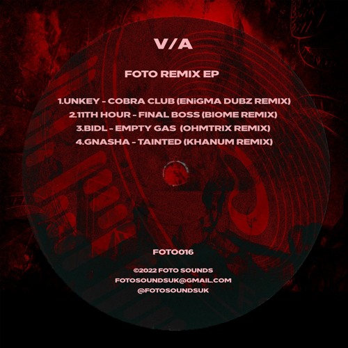 Enigma Dubz, Biome, Ohmtrix & Khanum - Foto Remix EP - V/A - FOTO016 Showreel OUT NOW