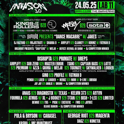BRADZ - DNB Collective: Invasion 3.0 DJ Competition