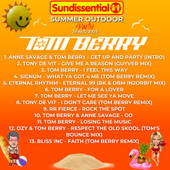 Tom Berry @ Sundissential Summer Bank Holiday - XOYO Birmingham