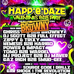 Dj Browny - HappEdaze Valintines Set Feb 26th 2022 ( tracklist in info )