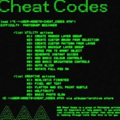 Cheatcode (4V01D EDIT)
