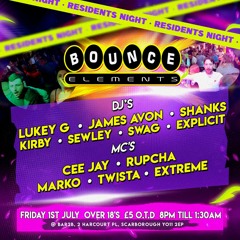 Bounce Elements 2nd Family Resident Event Promo