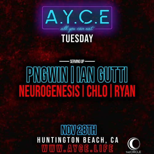 AYCE: PNGWIN Live @ Circle Nightclub 11/28/23