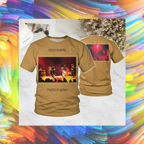 Deep Purple Made in Japan Album Cover Shirt