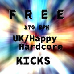 FREE 170 BPM Happy/UK Hardcore Kick Pack