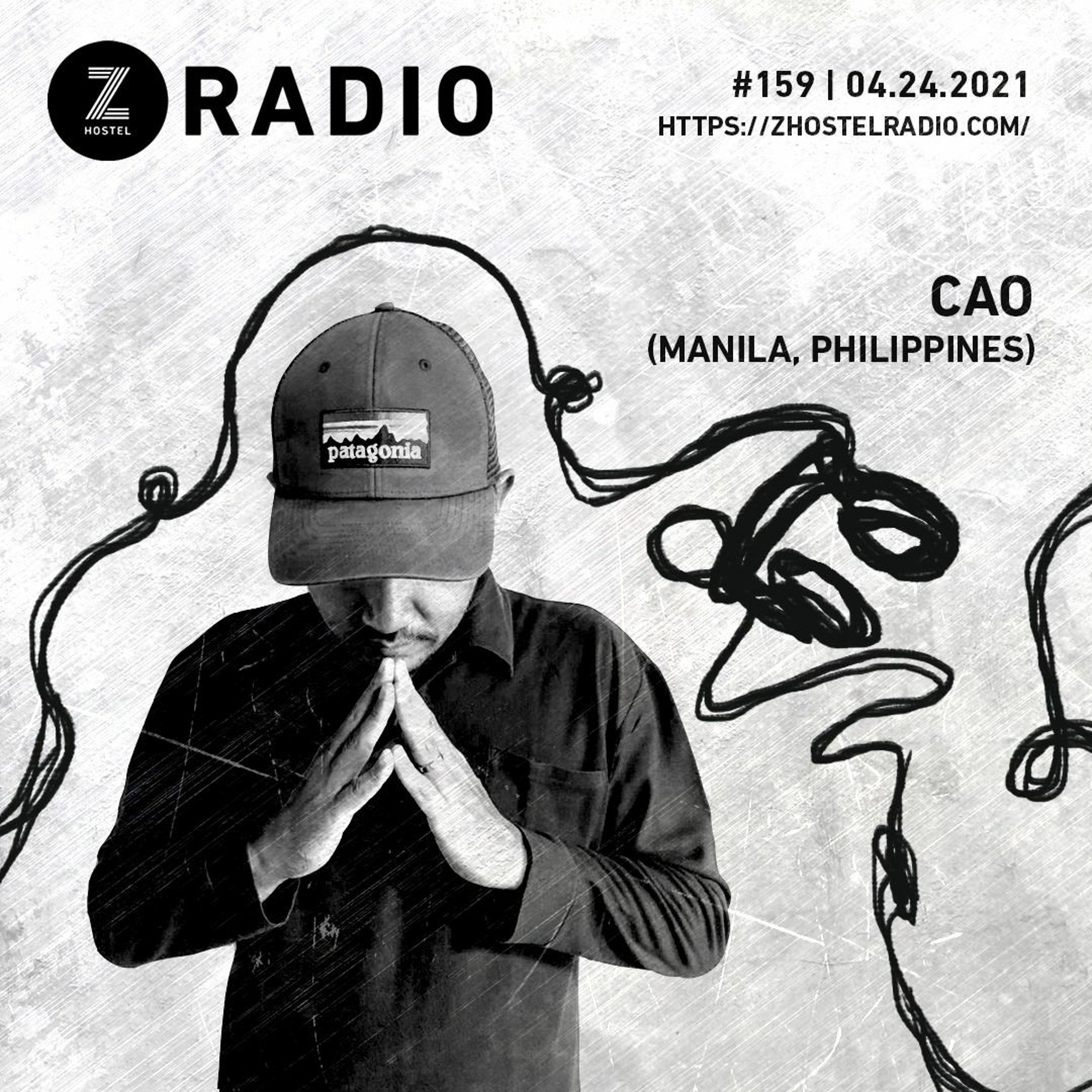 159. Z RADIO With GUEST CAO OCAMPO (MANILA, PHILIPPINES) episode artwork