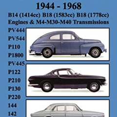 Access PDF 📝 Volvo 1944-1968 Workshop Manual Pv444, Pv544 (P110), P1800, Pv445, P122
