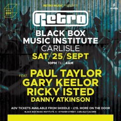 Gary Keelor - Retro at Black Box Music Institute - Carlisle (25-9-2021)