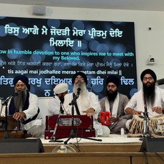 1 - Tis Aagai Mai Jodhrree - Bhai Manpreet Singh Kanpuri (Calgary 2024)