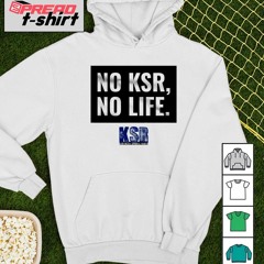 No KSR No Life KSR logo shirt