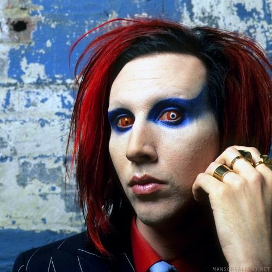 ミュージシャン Marilyn Manson X-LARGE artworks-QBtPjyEzuyOP0lhS-