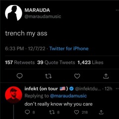trench my ass