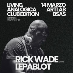 Lepablot warm up for Rick Wade @ Artlab Buenos Aires 14.03.2026