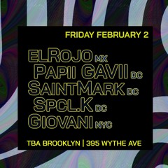 SaintMark Live @ TBA Brooklyn 2/2/24