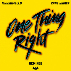 Marshmello & Kane Brown - One Thing Right (KDrew Remix)