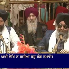 Akhi Vekh Na Rajiya Bahu Rang Tamashe - Bhai Lakhwindewr Singh Ji