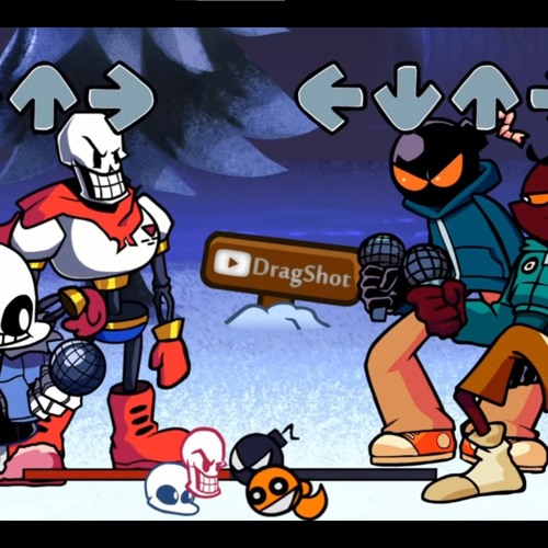 Whitty & Julian Vs Sans & Papyrus BoomDoggle - Friday Night Funkin