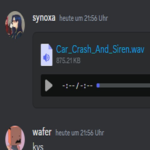 autounfall und sirene