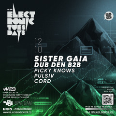 CORD Live @ The Black Box - SUB.MISSION x Electronic Tuesdays (12.10.2024)