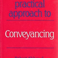 Audiobook A Practical Approach to Conveyancing Subtitle Eighth Edition unlimited