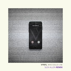 Who Could U Be (Slex Allen Remix) - VYNYL
