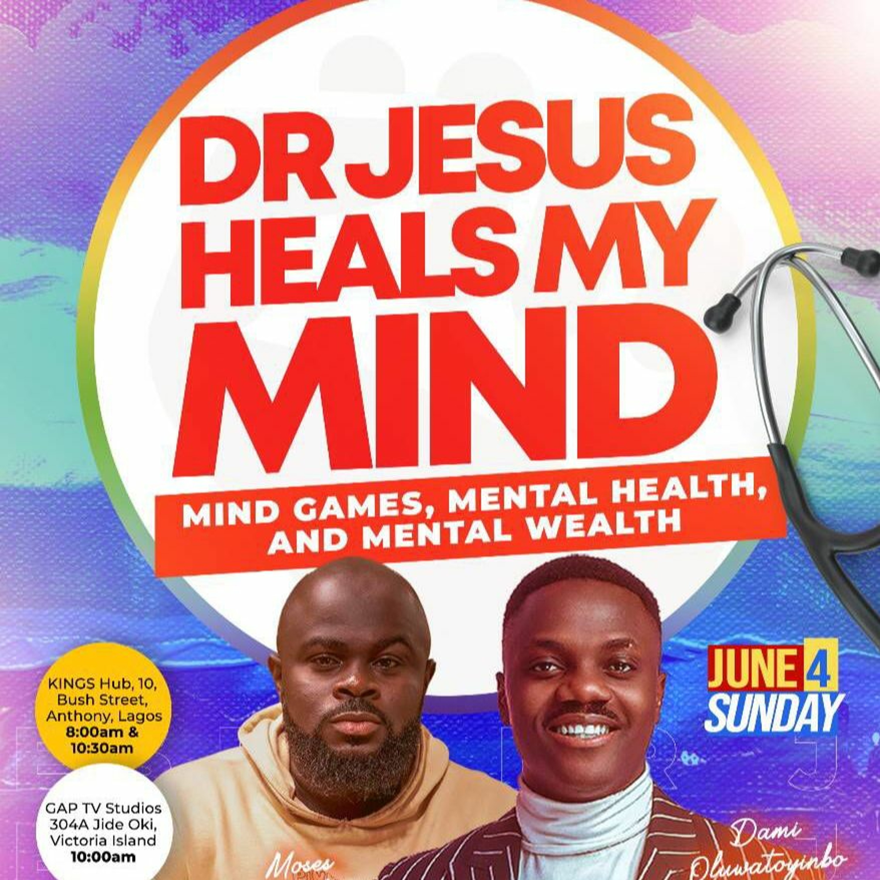 DR JESUS HEALS MY MIND: MIND GAMES MENTAL HEALTH, AND MENTAL WEALTH - Word - Island Centre