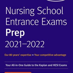 [PDF] Nursing School Entrance Exam Preps 2021-2022: Your All-in-One Guide to